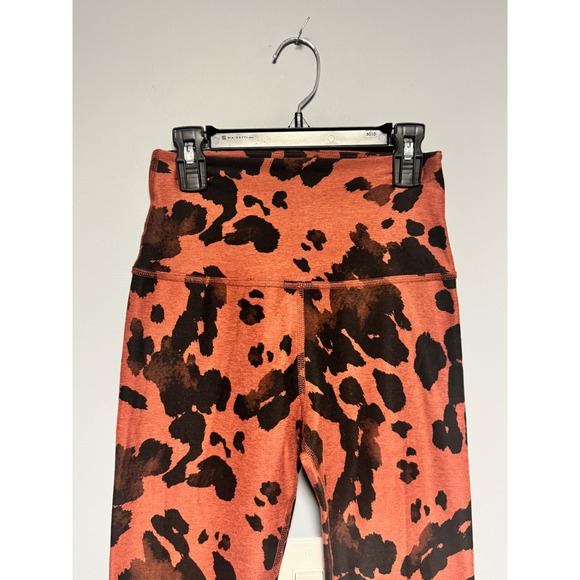 Beyond Yoga Women's Printed Spacedye High Waisted Legging  Copper Cow. Small - Picture 4 of 9